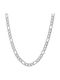 Theodora's Jewellery Chain Neck made of Steel Thin Thickness 3.8mm and Length 50cm