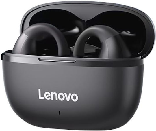 Lenovo TC3403 Open Ear Bluetooth Handsfree Earphones with Charging Case Black