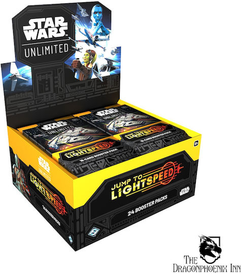 Star Wars Unlimited Tcg Jump To Lightspeed Booster Box 24 Boosters