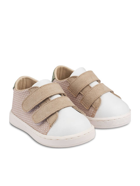 Babywalker White Baptism Leather Sneakers