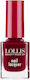 Lollis Beauty Make Up Glossy Burgundy Nail Polish 149
