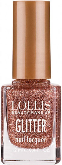 Lollis Beauty Make Up Nagellack Braun 108