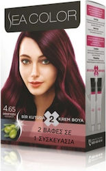 Sea Color 4.65 Wine Red