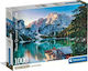 Cle Puzzle 1000 Kompakt Smaragdsee Pragser Wildsee 39934