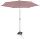 Costway Stand de umbrelă din Plastic Bronze Shade 44x44x33cm