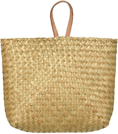 Kaemingk Декоративна кошница Слама с дръжки Brown 29x8x31бр