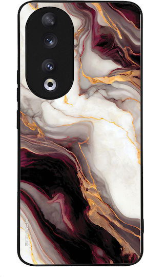 Sonique Marble Serie Hülle Honor 90 5G Bordeaux