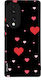 Sonique Heart Series Hülle für Honor 70 5G Schwarz