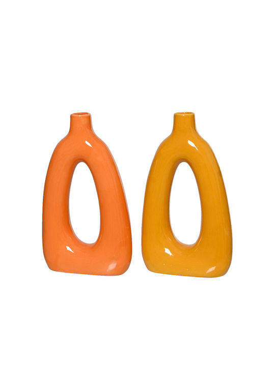 Beauty Home Porcelain Vase 6.8 X 18.5 X 32 Cm C...