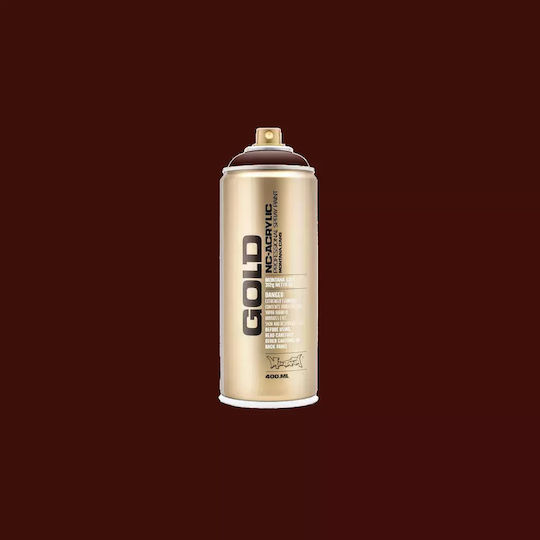 Montana Cans Σπρέι Βαφής Ακρυλικό με Μεταλλικό Εφέ Χρυσό Black Red 400ml