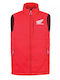 Honda Core Bodywarmer Herren Motorradweste 4 Jahreszeiten Rot