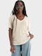 Γυναικείο T-shirt Beige