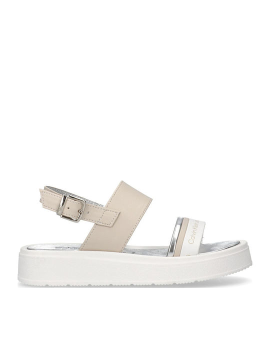 Calvin Klein Детски Сандали Бели