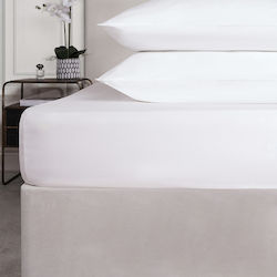 Hotelsheet 52% Baumwolle/48% PES 144 TC 160x200+35 Elastisch Hotelsheet 52% Baumwolle/48% PES 144 TC 160x200+35 Elastisch