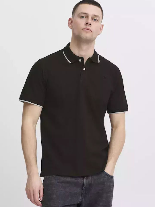 Blend Polo T-shirt Μαυρο