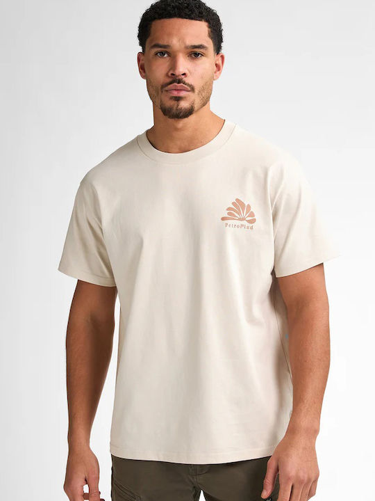 T-shirt Εκρου