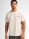 T-shirt Εκρου