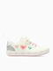 Kids Sneakers with Scratch White