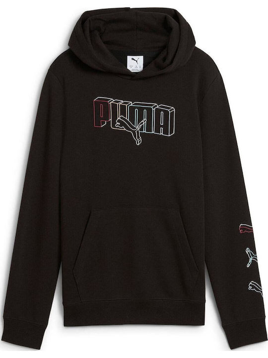 PUMA Παιδικό Φούτερ Black