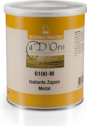 Borma Wachs Μονωτικό Χρώμα Ακρυλικό Χρυσό 1lt 610012-M