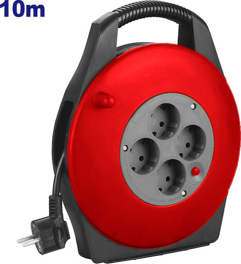 Emtop Cablu de prelungire Tip închis cu cablu de 10m Diametru 3 x 1.5mm²