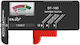 Bt-168 Ψηφιακό Battery Tester με Πτυσσόμενη Υποδοχή