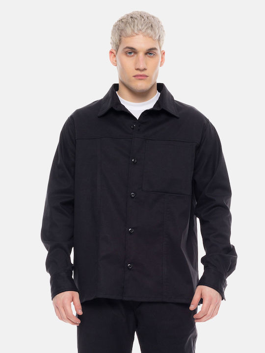 Cover Jeans Langärmlig Hemd Black