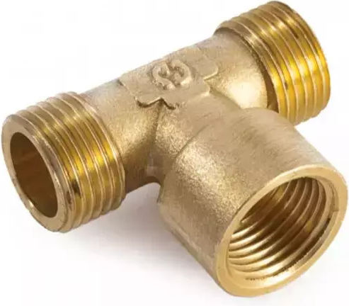 Pipe Tee 1/2 Brass Male-Female 04-7025