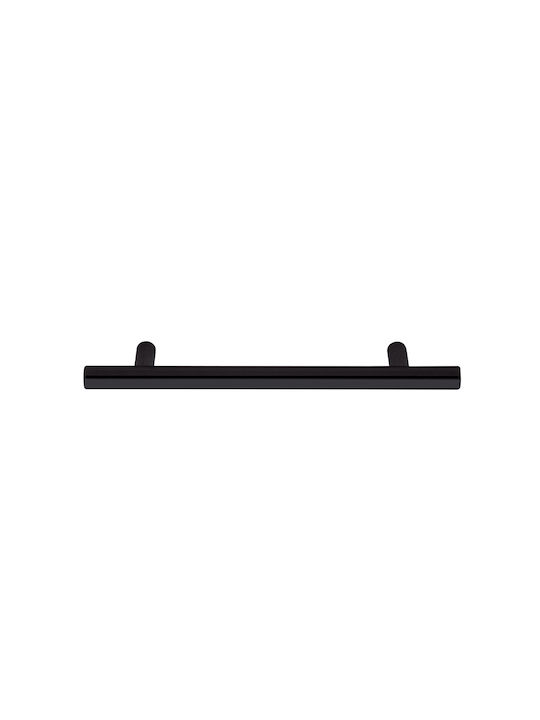 Zogometal Knopf Möbelgriff aus Metallisch Matte Black 96mm 942 1Stück