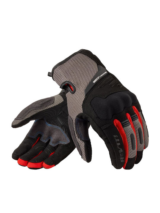 Rev'IT Cavern Καλοκαιρινά Ανδρικά Γάντια Grey / Red