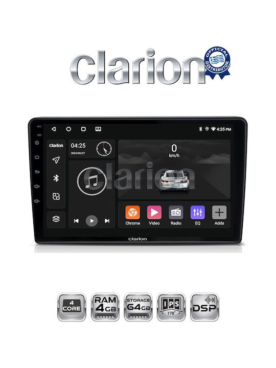 Clarion Sistem Audio Auto pentru Suzuki Ignis 2005-2011 (Bluetooth/USB/WiFi/GPS/Apple-Carplay/Android-Auto)