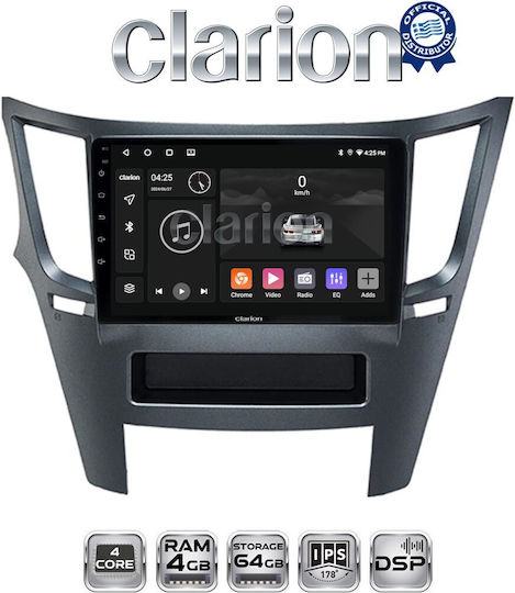 Clarion Auto-Audiosystem für Subaru Erbe / Outback 2009>2013 (Bluetooth/USB/WiFi/GPS/Apple-Carplay/Android-Auto)