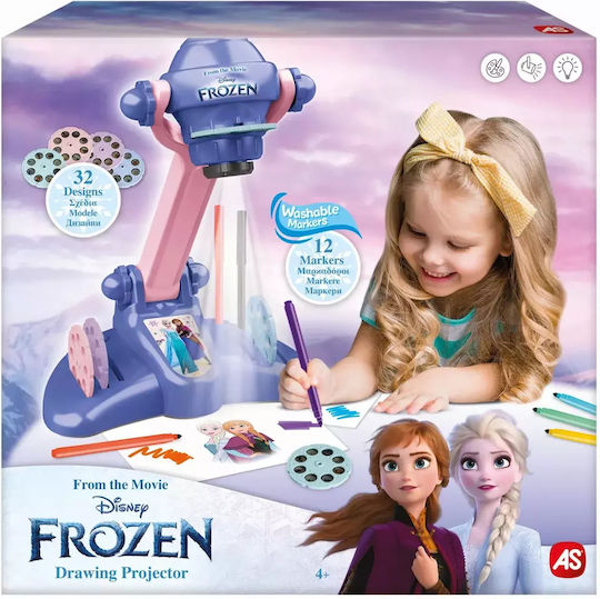 AS Προτζέκτορας Ζωγραφικής Frozen για Παιδιά 4+ Ετών