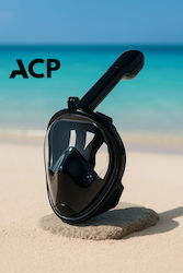 Acp Μάσκα Θαλάσσης Σιλικόνης Full Face Αναπνευστήρα