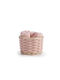 Set de 5 prosoape de mână coș Borra Nef Nef Homeware piersică