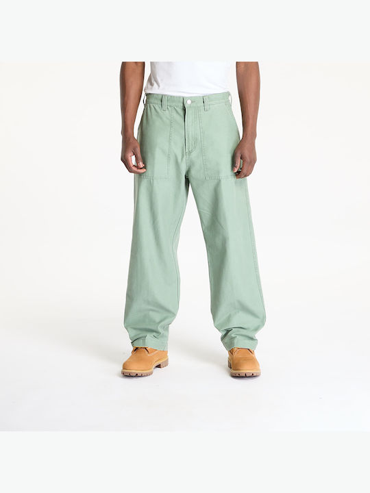 Obey Bigwig Baggy Utility Pant Laurel Wreath Fa...