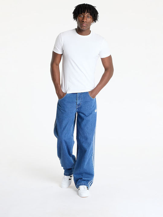 Adidas Firebird Adicolor Jeanshose Mittelblau Denim