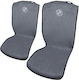Takeposition Car Seat Back 2pcs Cotton Gray