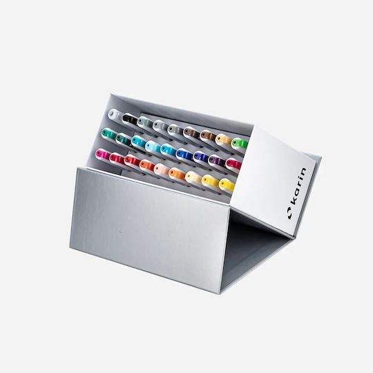 Karin Realbrush Pro Set 26 + 1 Water Markers Mini Box