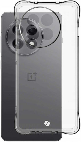Spacecase Anti-shock Bumper Σιλικόνης 1mm με Λουράκι Διάφανο (OnePlus 13R)