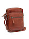 Brand Leather Men's Bag Shoulder / Crossbody Tabac Brown