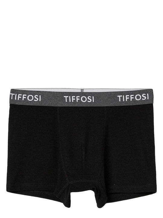 Tiffosi Herren-Boxershorts 1Packung Black