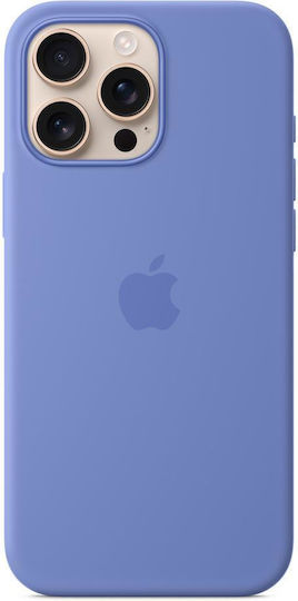Apple Silicone Case with MagSafe Back Cover Silicone Periwinkle (iPhone 16 Pro Max)