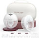 Momcozy M5 Breast Pump Φορητό Διπλό Θήλαστρο Μπαταρίας Λευκό 180ml