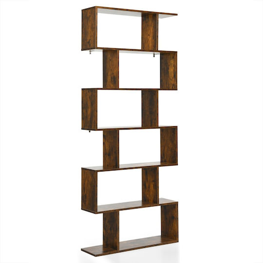 Bibliotecă Albă 80x23x191 cm