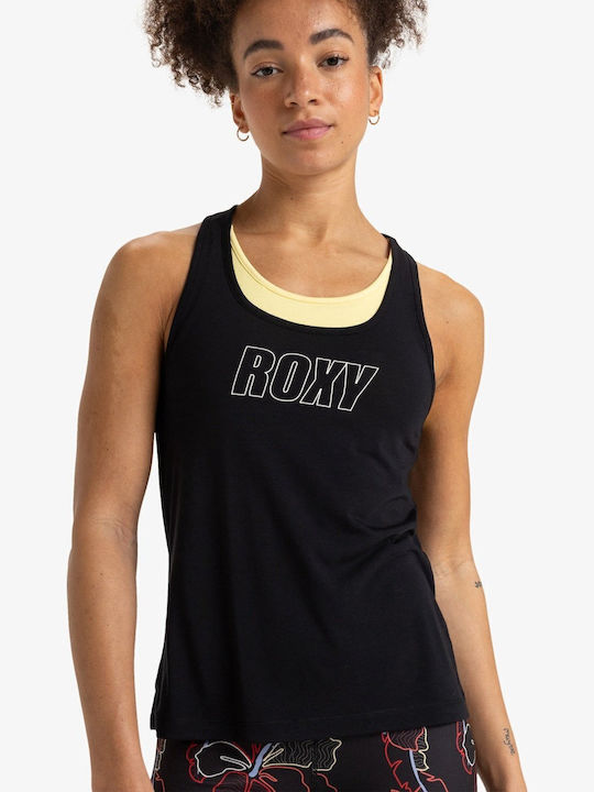 Everyday Flow Women's Athletic Blouse Sleeveless Black