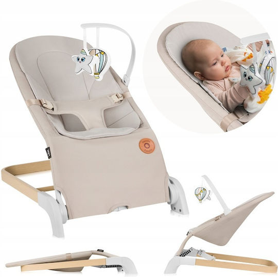 Lionelo Lilac Manual Baby Relax Beige Sand Lionelo Lilac Manual Baby Relax Beige Sand