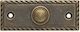 Sonerie Roline K397 din alamă antică 80x30mm