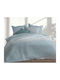 Nef-Nef Homeware Keylan Κουβερλί Ημίδιπλο Microfiber Blue 180x240cm