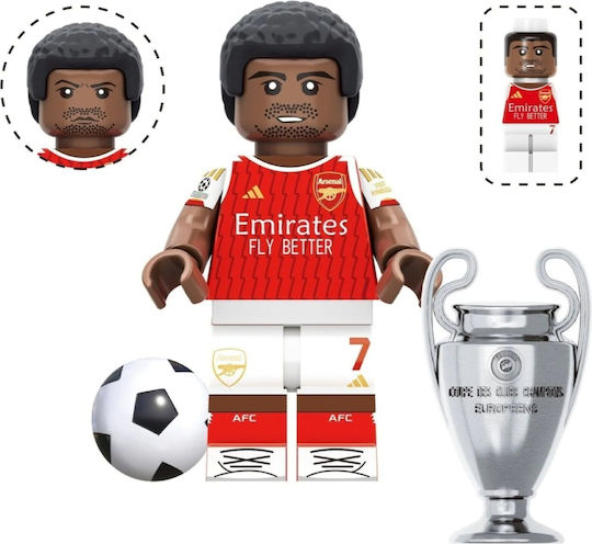 Kopf-Toy Football Bukayo Saka Arsenal Action Figure Tunic-TV7044
